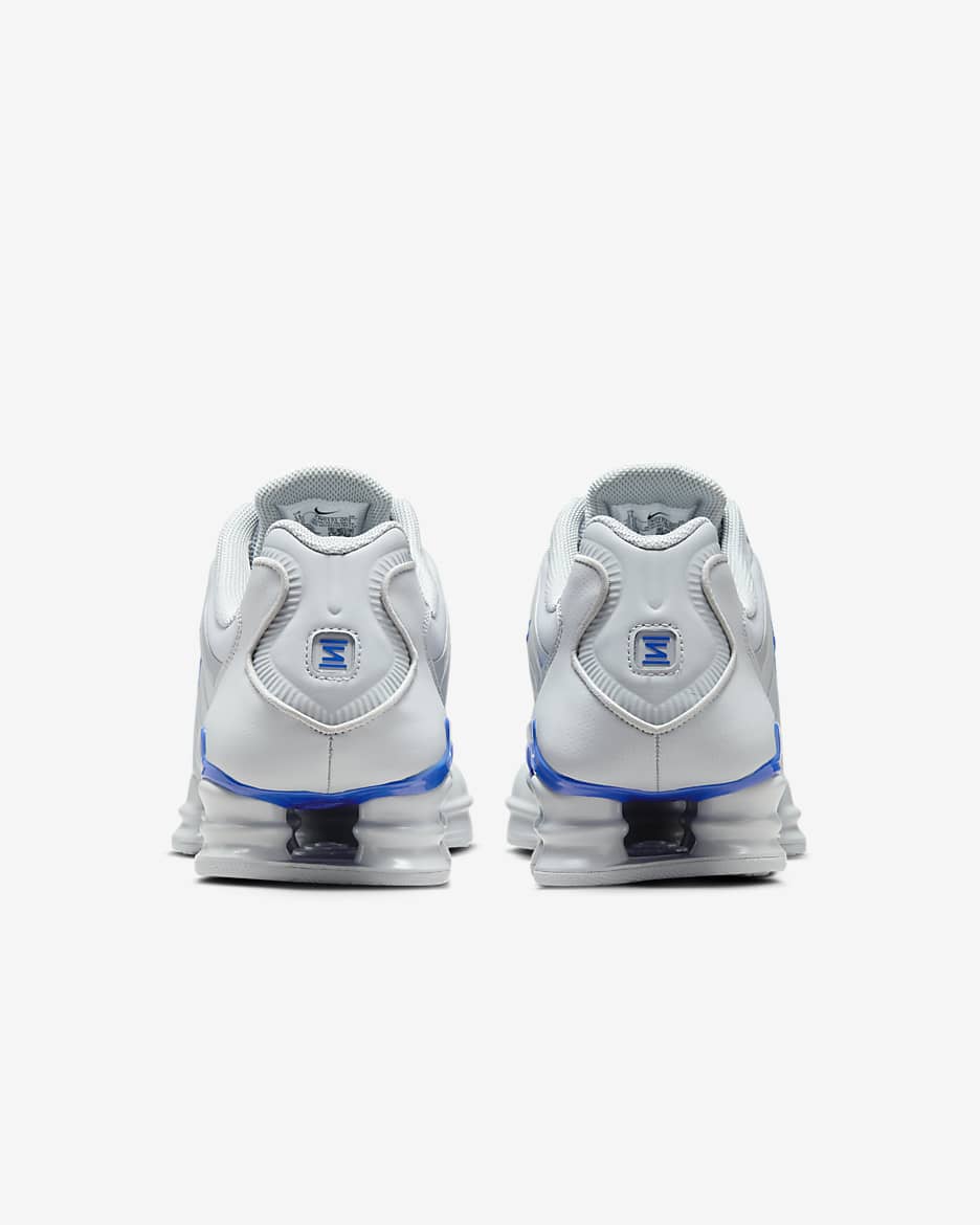 Nike shox nz wolf grey best sale